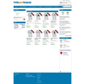 Trička pro fotografy, aneb spuštění nového projektu